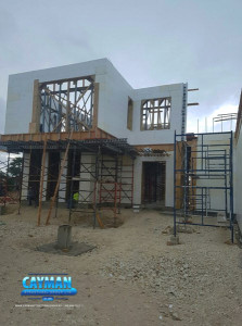 This luxury custom home is being by general contractor and project manager Cayman Structural Group.