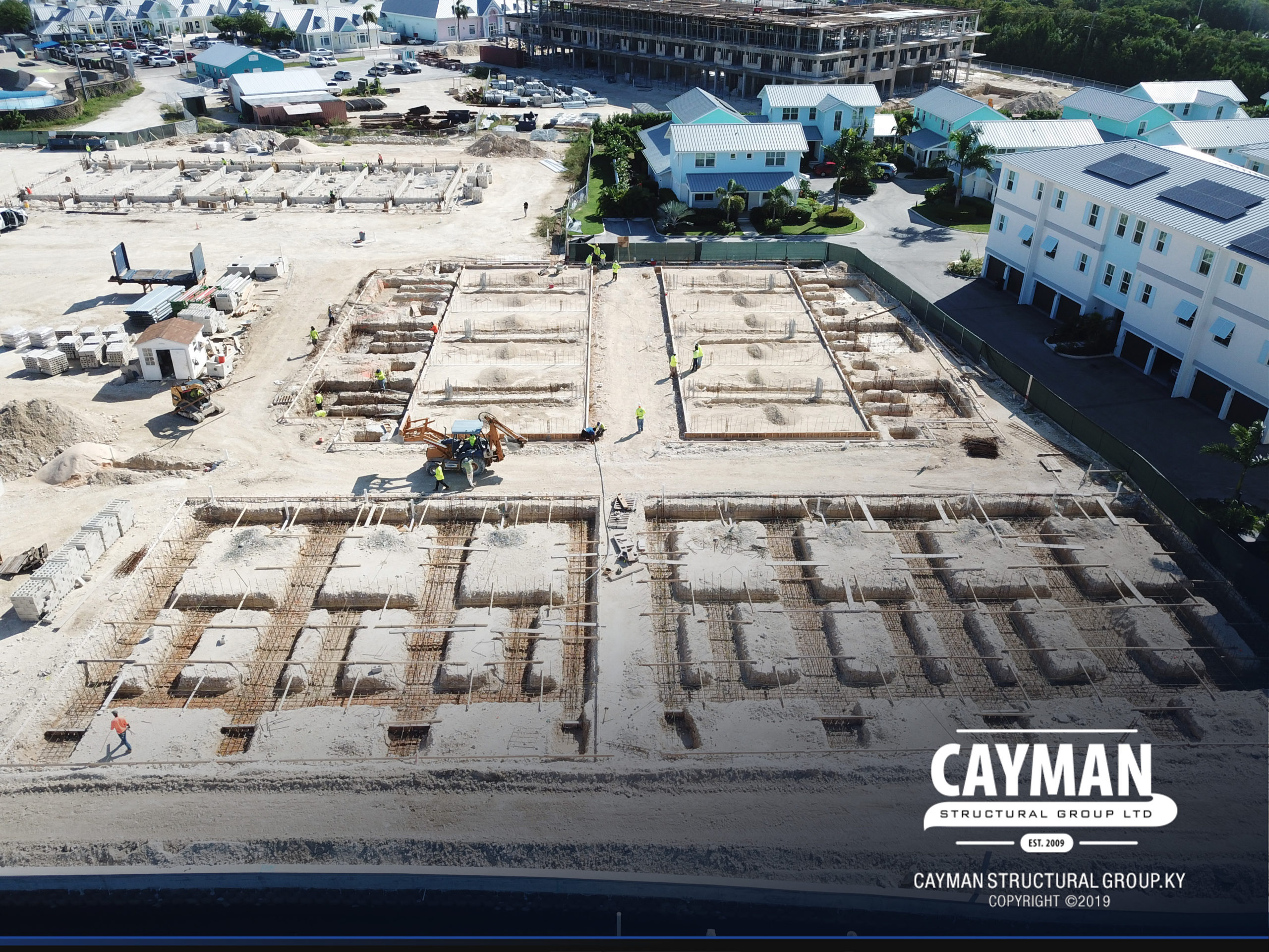 Periwinkle Garden Townhomes Construction