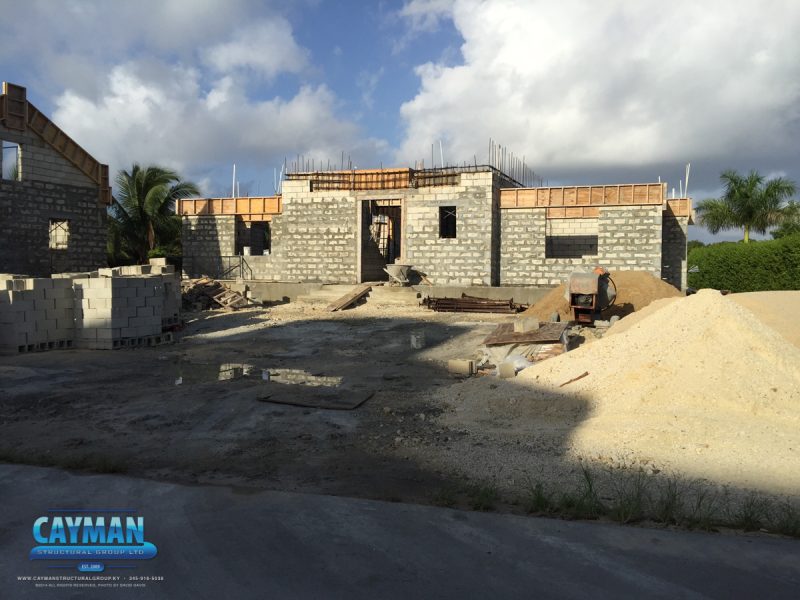This new custom luxury home is being built in West Bay by Cayman Structural Group, a general contractor and custom home builder in the Cayman Islands.
